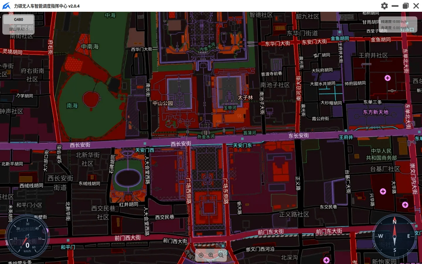 LishoPilot 霓虹深色地图样式