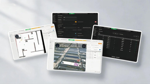Full-Stack Autonomous Navigation System — software interface